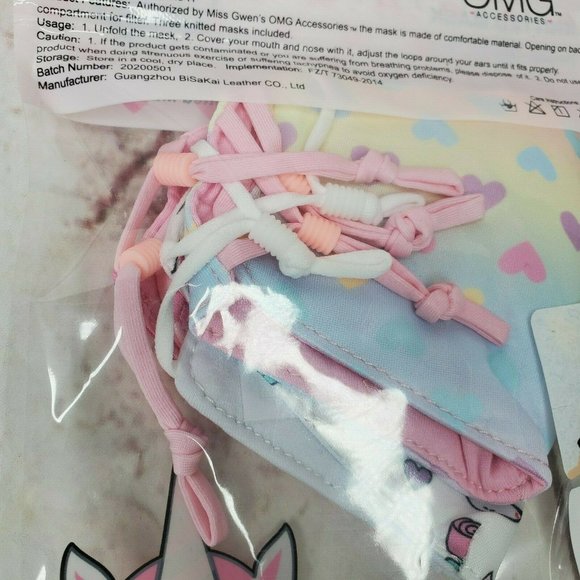 Miss Gwen's OMG Accessories Girls Knitted Mask - Picture 8 of 9